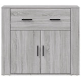 ZNTS Sideboard Grey Sonoma 80x33x70 cm Engineered Wood 816574