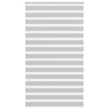 Zebra Blind Light Grey 125x230 cm Fabric Width 120.9 cm Polyester 4014500