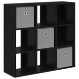 Sideboard with Drawer Black Oak 73.5 x 24 x 69.5 cm 8000477