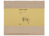 Table Cloth 5 pcs Rectangular Beige 140 x 260 cm 42040362