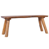 Garden Bench 120 cm Solid Teak Wood 288817
