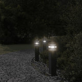 Outdoor Floor Lamp with Outlet Black 50 cm Aluminium 4006405