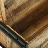 Coffee Table Brown 90 x 50 x 38 cm Solid rough mango wood 4104724