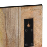 Coat Rack 35x8x110 cm Solid Rough Wood Mango 358918