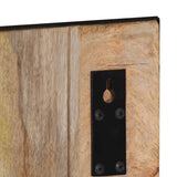 Coat Rack 35x8x110 cm Solid Rough Wood Mango 358918