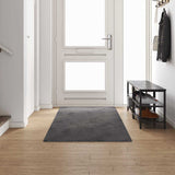 Carpet Runner Grey 100 x 300 cm 100% Polypropylene Tuft 42011398