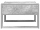 Coffee Table Concrete Grey 66 x 53 x 45 cm Engineered Wood 8000103