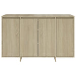 ZNTS Sideboard Sonoma Oak 120x41x75 cm Engineered Wood 809605