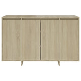 ZNTS Sideboard Sonoma Oak 120x41x75 cm Engineered Wood 809605