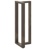 Bar Table Legs T-Shaped 2 pcs Black 50x35x cm Steel 4013103