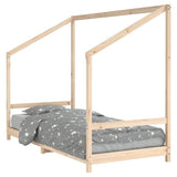 Kids Bed Frame 90x190 cm Solid Wood Pine 835712
