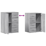 Sideboard Grey Sonoma 59x39x80 cm Engineered Wood 840539