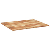 Desk Top Oil Finished 100x80x2 cm Solid Wood Acacia 3279760