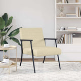 Armchair Cream 59 x 75 x 78 cm Fabric 42017676