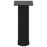 Coffee Table Legs 4 pcs Black 42-44 cm Steel 4012464