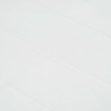 Garden Table White 150x90x72 cm Plastic Rattan Look 45604