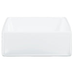 Wash Basin White 37x37x13 cm Ceramic Square 153341