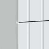 Bedside Cabinet 2 pcs White 43 x 34.5 x 49.5 cm Engineered Wood 894296