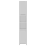 802669 Bathroom Cabinet White 30x30x183,5 cm Engineered Wood