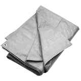 Tarpaulin 180 g/m 6x12 m Grey HDPE 151493