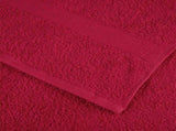 Premium Bath Towels "SOLUND" 4 pcs Red 100x150 cm 600 gsm 137408
