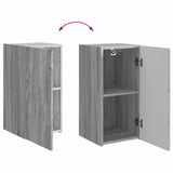 TV Cabinet Set Wall-mounted 6 pcs Grey Sonoma Engineered Wood 3409066
