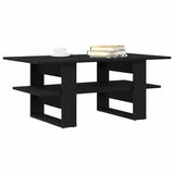 Coffee Table Black Oak 102 x 55 x 42 cm Engineered Wood 862432