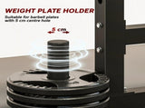 Adjustable Squat Rack with Plate Holders, 300 kg Load T3398P552662