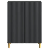 Sideboard Black 66 x 34.5 x 90 cm Engineered Wood 894586
