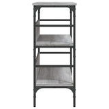 Console Table Grey Sonoma 100x32x75 cm Engineered Wood 839061