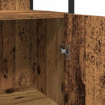 Bathroom Furniture Set with Door 3 pcs Brown 33 x 33 x 120.5 cm 3332566