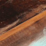 Square Table Top 80x80 cm 25-27 mm Solid Reclaimed Wood 286062