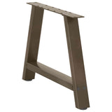 Coffee Table Legs A-Shaped 2 pcs 70x cm Steel 4012843