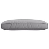 Cushion Grey 120 x 80 x 12 cm Oxford Fabric 42001569