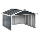 Garden Robot Lawnmower Shed 92x97x63 cm Galvanised Steel Anthracite 150909