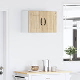 Wall Cabinet PORTO 2 pcs Sonoma Oak 30 x 31 x 40 cm 885210