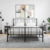 Bedside Cabinets 2 pcs Grey Sonoma 40x30x50 cm Engineered Wood 826809