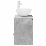 Wall-Mounted Sink Vanity Concrete Grey 49.5 x 41 x 64.5 cm 890395