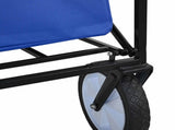 Folding Hand Trolley Manual Blue 94 x 53 x 99 cm Oxford Cloth 42020662