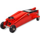 Low-Profile Hydraulic Floor Jack 3 Ton Red 210320