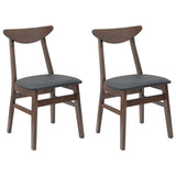 Dining Chairs 2 pcs Light Brown 42 x 47.5 x 81 cm 42020430