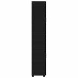 Highboard FLORIN Black 60 x 35 x 182 cm Engineered Wood 3397915