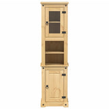 Bathroom Cabinet Corona 50x40x185 cm Solid Wood Pine 4002792