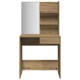 Dressing Table with Mirror Artisan Oak 74.5x40x141 cm 857008