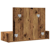 Dressing Table Brown 100 x 40 x 70 cm Engineered Wood 865215