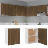 Hanging Cabinet Lyon Brown Oak 50x31x60 cm Engineered Wood 815587