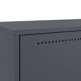 Highboard Anthracite 68x39x111.5 cm Steel 846610