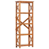 Bookshelf 60x30x160 cm Solid Acacia Wood Honey Finish 289625