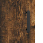 Highboard Brown Oak 69.5x34x180 cm Engineered Wood 3189524