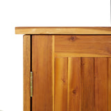Garden Cabinet 75x35x70 cm Solid Wood Acacia 363452